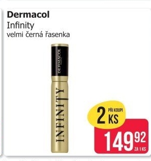 Řasenka Infinity Dermacol