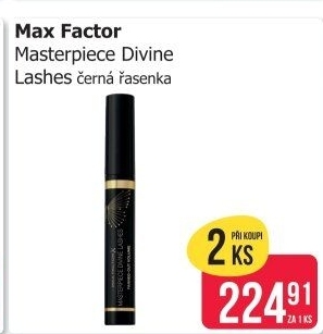 Řasenka Masterpiece Divine Lashes Max Factor