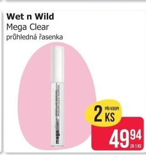 Řasenka Mega Clear Wet n Wild
