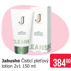 Čistíci pleťový lotion 2v1 Jabushe