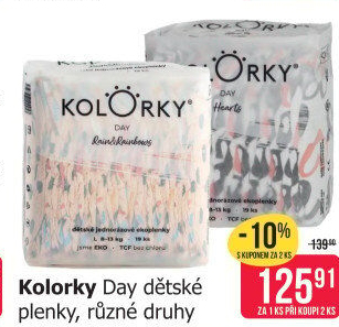 Pleny dětské Kolorky