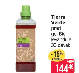 Prací gel bio Tierra Verde