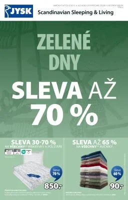 akční leták Jysk 9.4.2025-15.4.2025