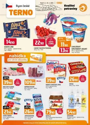 akční leták COOP 9.4.2025-15.4.2025