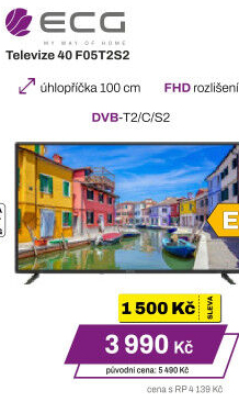 LED televize ECG 40 F05T2S2