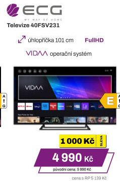 LED televize ECG 40FSV231