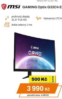 Monitor MSI GAMING Optix G32C4 E2