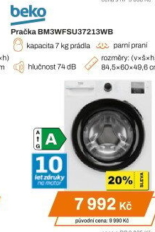 Pračka Beko BM3WFSU37213WB