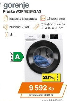 Pračka Gorenje W2PNEI84SAS