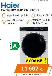 Pračka Haier HW90-B14979EU1-S