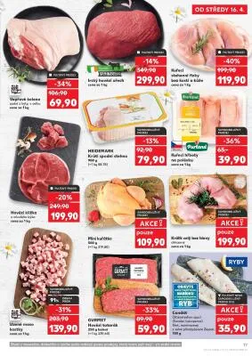 akční leták Kaufland 16.4.2025-20.4.2025