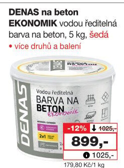 Barva na beton Ekonomik Denas
