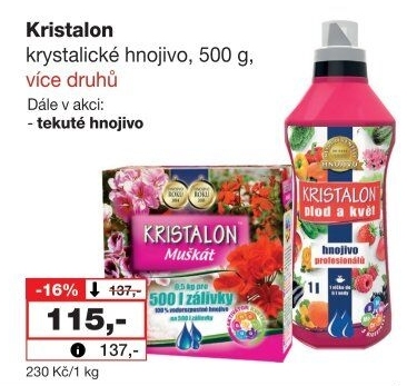 Hnojivo Kristalon