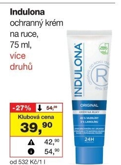 Krém Indulona