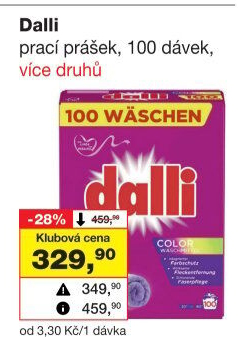 Prací prášek Dalli