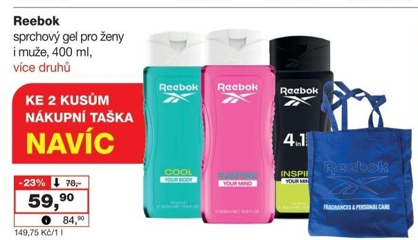 Sprchový gel Reebok