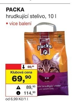 Stelivo pro kočky Packa Balanim