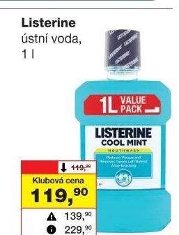 Ústní voda Listerine