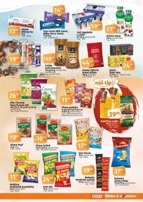 akční leták COOP 9.4.2025-22.4.2025
