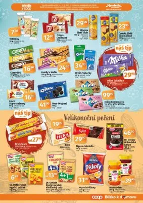 akční leták COOP 9.4.2025-22.4.2025