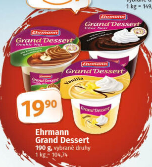 Dezert Grand Dessert Ehrmann