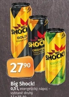 Energetický nápoj Big Shock
