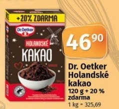Kakao holandské Dr. Oetker