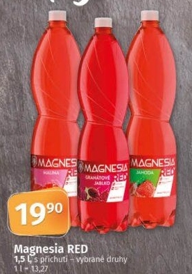 Minerální voda Magnesia Red
