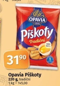 Piškoty Opavia