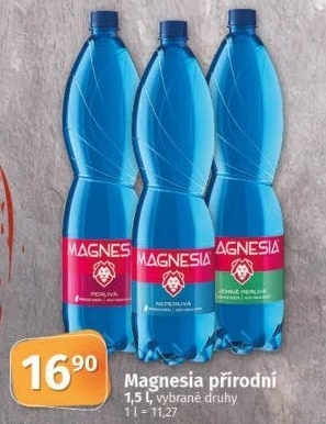 Přírodní voda Magnesia