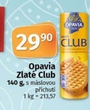 Sušenky Zlaté Club Opavia