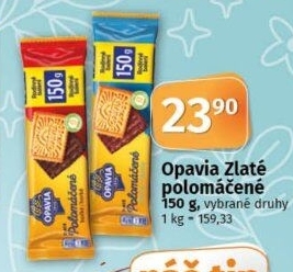 Zlaté polomáčené Opavia