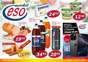 akční leták ESO MARKET 16.4.2025-27.4.2025