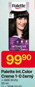 Barva na vlasy Intensive Color Creme Palette Schwarzkopf