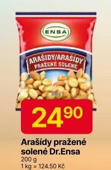 Pražené arašídy Ensa