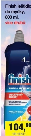 Leštidlo do myčky Finish