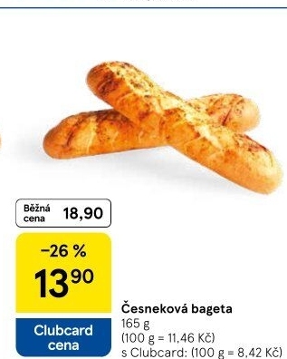 Bageta česneková