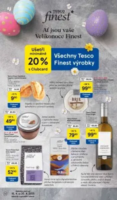 akční leták Tesco 15.4.2025-20.4.2025