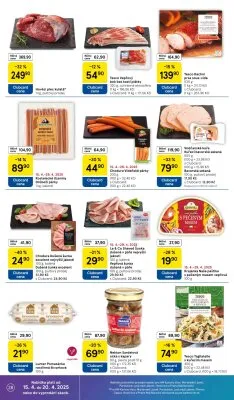 akční leták Tesco 15.4.2025-20.4.2025