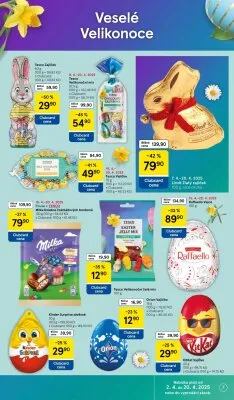 akční leták Tesco 15.4.2025-20.4.2025