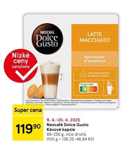 Kapsle Dolce Gusto Nescafé