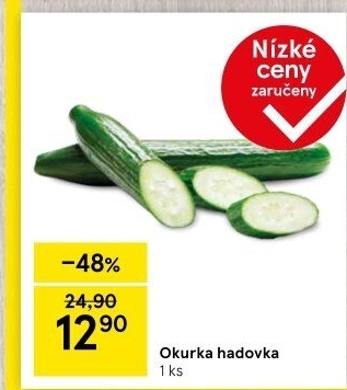 Okurka salátová - hadovka
