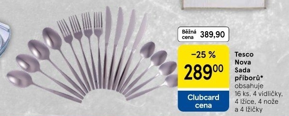 Příbor jídelní Tesco
