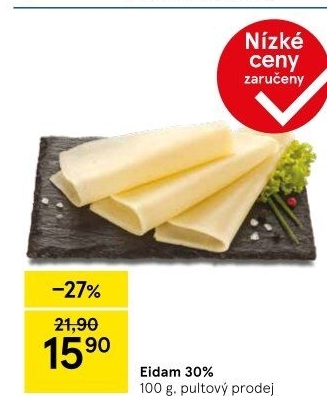 Sýr Eidam 30%