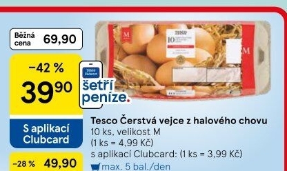 Vejce M Tesco