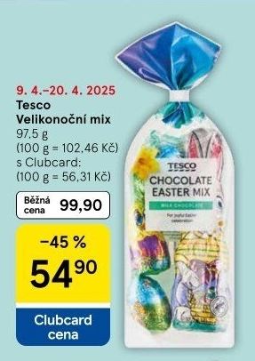 Velikonoční balíček Tesco