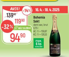 Bohemia Sekt Demi Sec