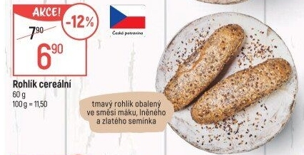 Cereální rohlík