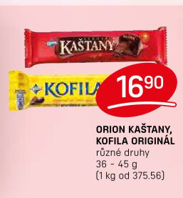 Ledové kaštany Orion