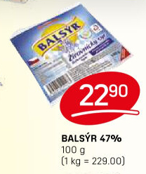 Sýr Balsýr Mlékárna Žirovnice